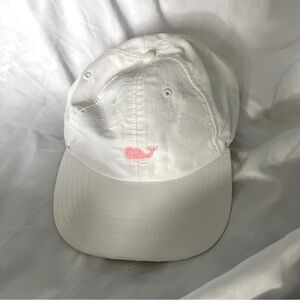 Vineyard Vines| white & pink whale hat